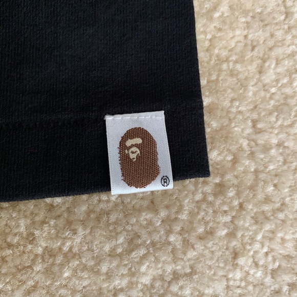 Bape A Bathing Black Ape Head Tee Small - Picture 5 of 5
